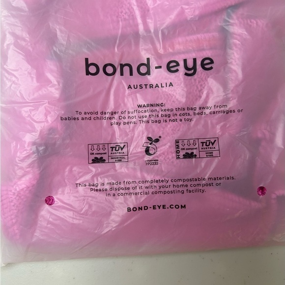 BOND-EYE Rico One Piece Swimsuit One Shoulder ONE SIZE (XS-L) Fuschia Pink NWT - Picture 3 of 7